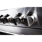  Blomberg 30-inch Freestanding Electric Range with Convection Technology BERU30422CSS IMAGE 7