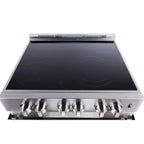  Blomberg 30-inch Freestanding Electric Range with Convection Technology BERU30422CSS IMAGE 8