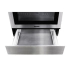  Blomberg 30-inch Freestanding Electric Range with Convection Technology BERU30422CSS IMAGE 9