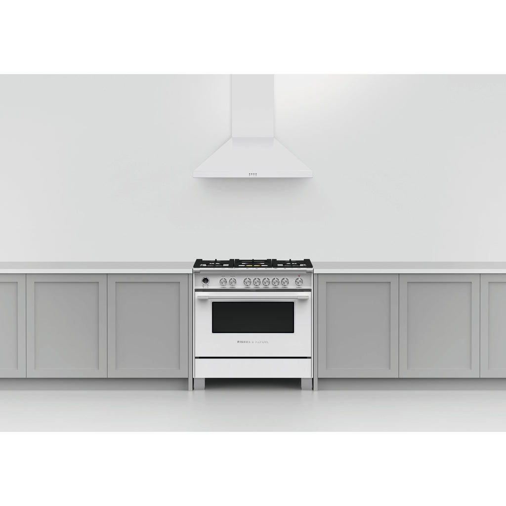  Fisher & Paykel 36-inch Wall Mount Range Hood with LED Lighting HC36PCW1 IMAGE 10