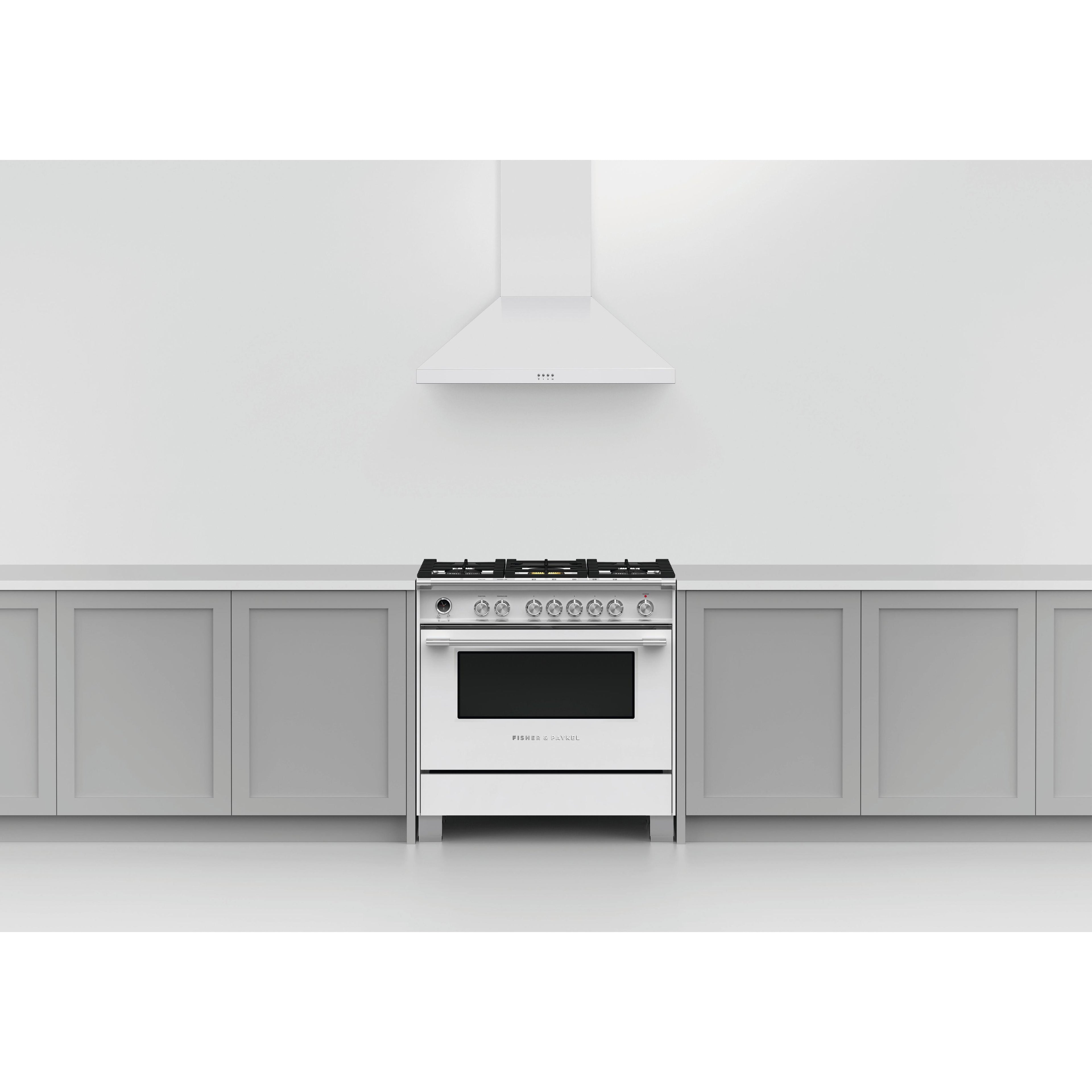  Fisher & Paykel 36-inch Wall Mount Range Hood with LED Lighting HC36PCW1 IMAGE 10