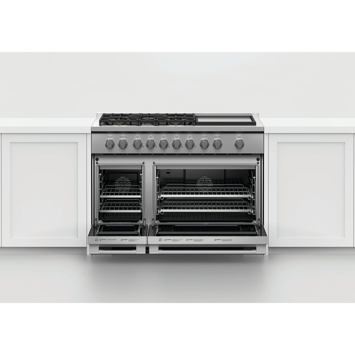  Fisher & Paykel 48-inch Freestanding Gas Range with Griddle RGV3-485GD-L IMAGE 4