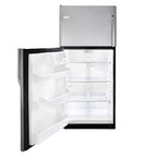  Frigidaire 30-inch, 20.6 cu. ft. Top Freezer Refrigerator FFHT2126LK IMAGE 3