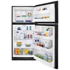  Frigidaire 30-inch, 20.6 cu. ft. Top Freezer Refrigerator FFHT2126LB IMAGE 3