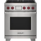  Wolf 30-inch Dual Fuel Range DF30450/S/P/LP IMAGE 1