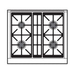  Wolf 30-inch Dual Fuel Range DF30450/S/P/LP IMAGE 3