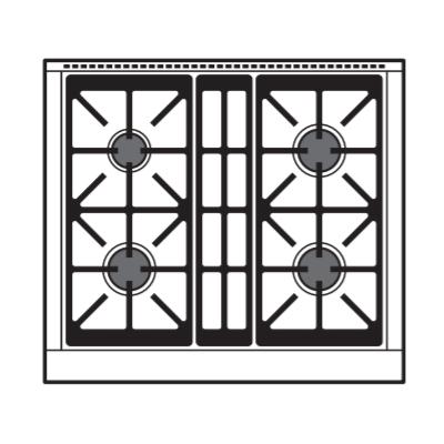  Wolf 30-inch Dual Fuel Range DF30450/S/P/LP IMAGE 3