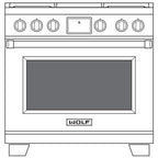  Wolf 36-inch Dual Fuel Range with Charbroiler DF36450C/S/P IMAGE 2