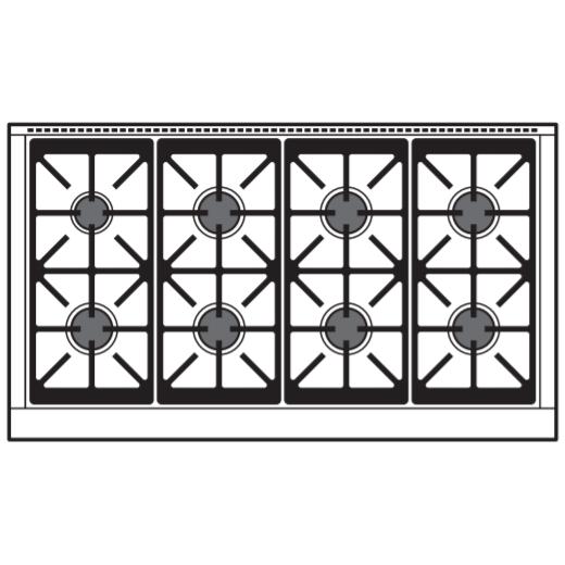  Wolf 48-inch Dual Fuel Range DF48850/S/P/LP IMAGE 3