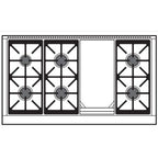  Wolf 48-inch Dual Fuel Range with Griddle DF48650G/S/P/LP IMAGE 3