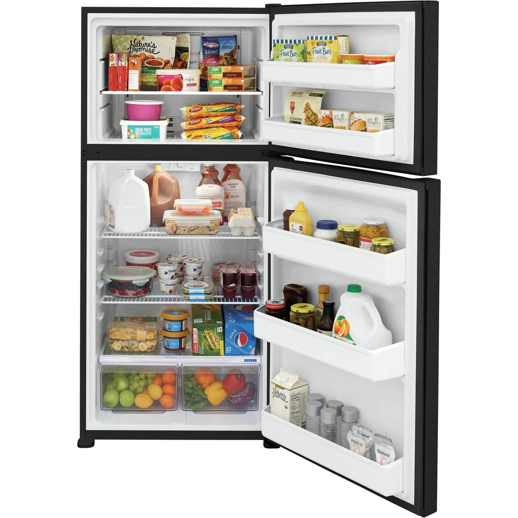  Frigidaire 30-inch, 18.3 cu.ft. Freestanding Top Freezer Refrigerator with EvenTemp™ Cooling System FFHT1814WB IMAGE 4