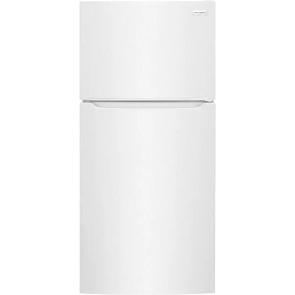  Frigidaire 30-inch, 18.3 cu.ft. Freestanding Top Freezer Refrigerator with EvenTemp™ Cooling System FFHT1814WW IMAGE 1