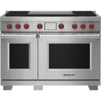  Wolf 48-inch Dual Fuel Range with Double Griddle DF48450DG/S/P/LP IMAGE 1