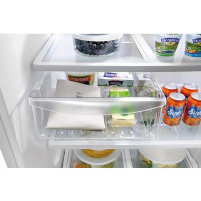  Frigidaire 30-inch, 18.2 cu. ft. Top Freezer Refrigerator FFHT1826LW IMAGE 3
