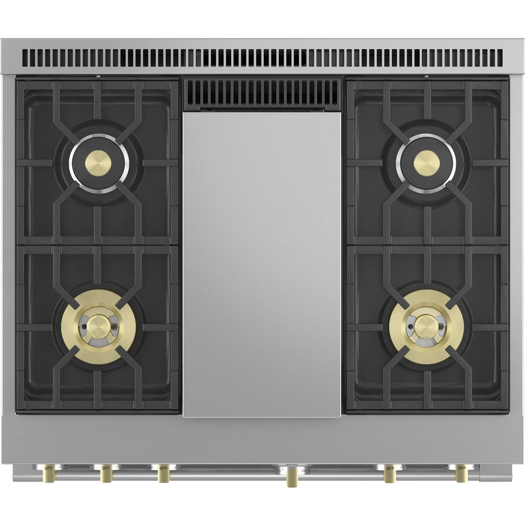  Monogram 36-inch Freestanding Gas Range with Convection Technology ZGP364NDTSS IMAGE 4