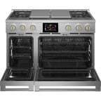  Monogram 48-inch Freestanding Dual-Fuel Range with True European Convection Technology ZDP484NGTSS IMAGE 2