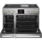  Monogram 48-inch Freestanding Dual-Fuel Range with True European Convection Technology ZDP484NGTSS IMAGE 4