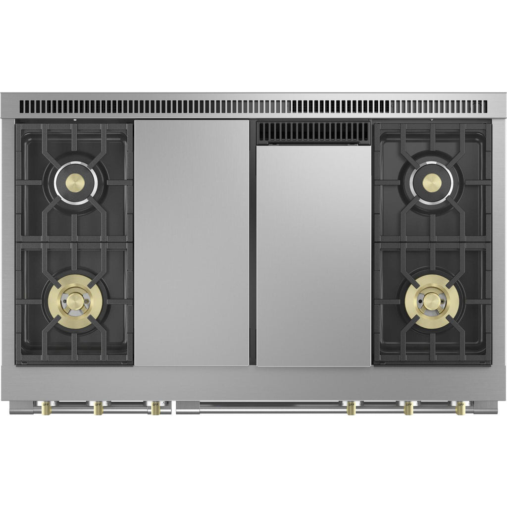  Monogram 48-inch Freestanding Dual-Fuel Range with True European Convection Technology ZDP484NGTSS IMAGE 6