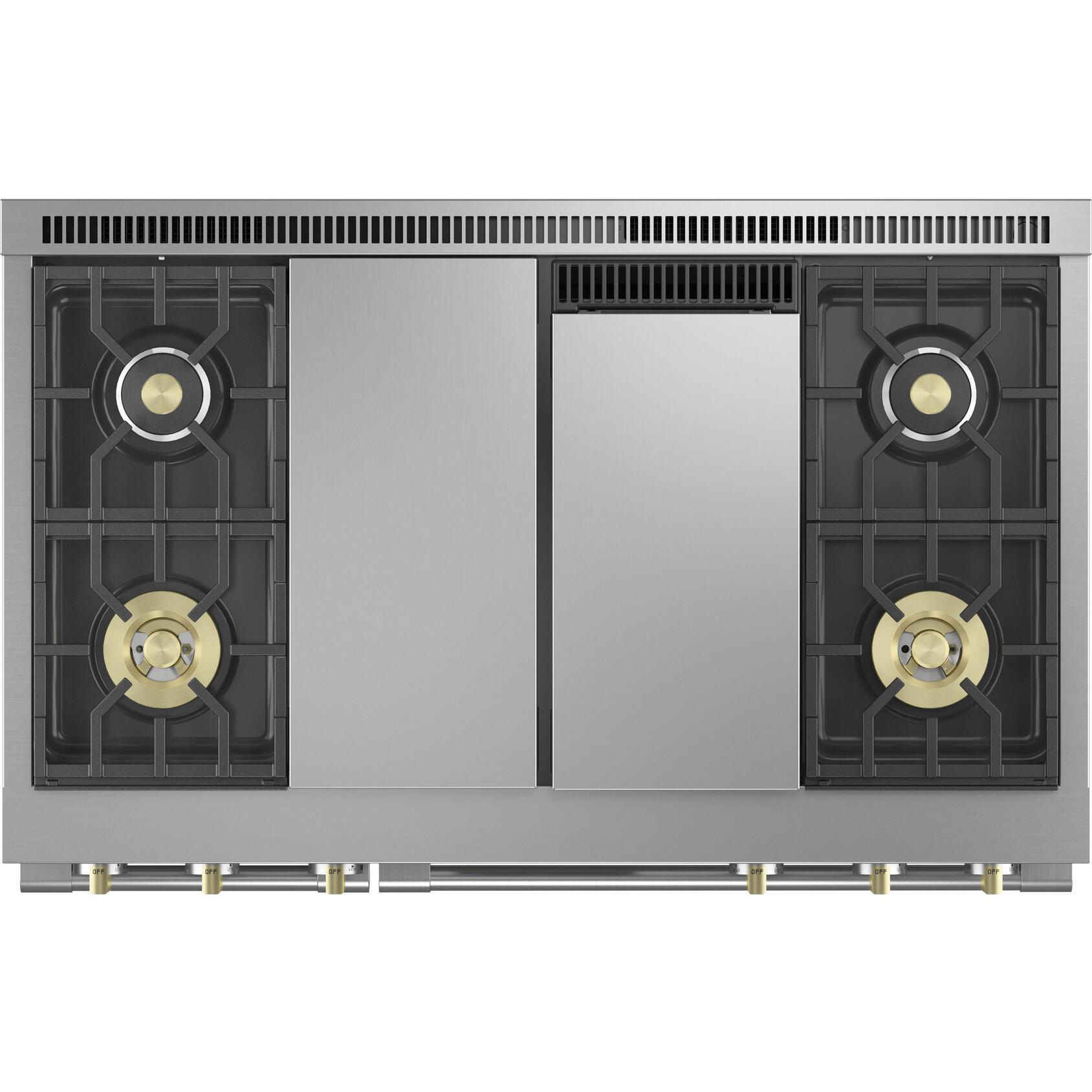  Monogram 48-inch Freestanding Dual-Fuel Range with True European Convection Technology ZDP484NGTSS IMAGE 6
