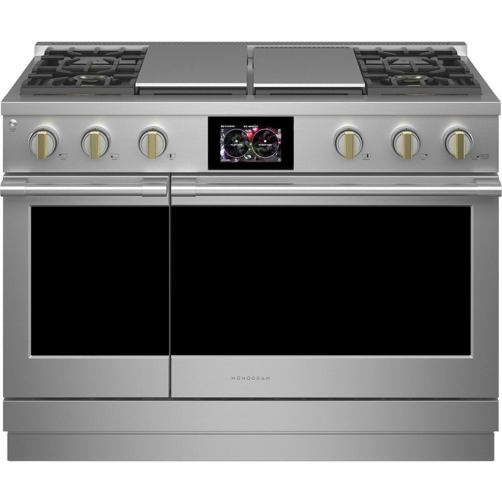  Monogram 48-inch Freestanding Dual-Fuel Range with True European Convection Technology ZDP484NGTSS IMAGE 9
