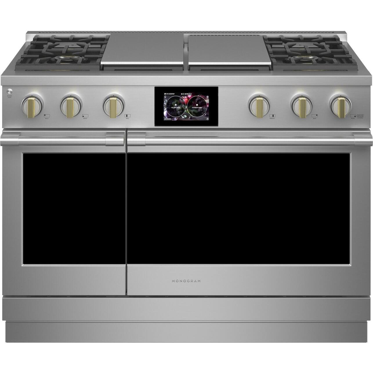  Monogram 48-inch Freestanding Dual-Fuel Range with True European Convection Technology ZDP484NGTSS IMAGE 9