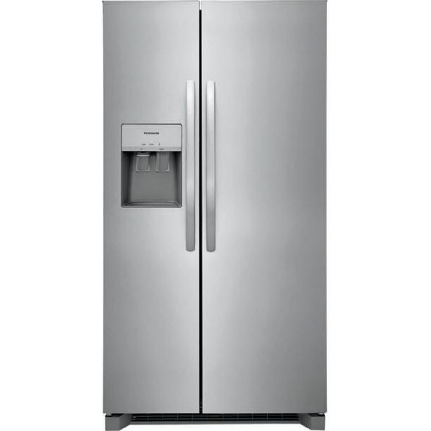  Frigidaire 36-inch, 22.2 cu.ft. Counter-Depth Side-by-Side Refrigerator with External Water and Ice Dispensing System FRSC2333AS IMAGE 1
