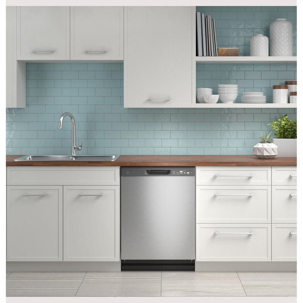  GE 24-inch Built-In Dishwasher with Front Controls GDF510PSRSS IMAGE 5