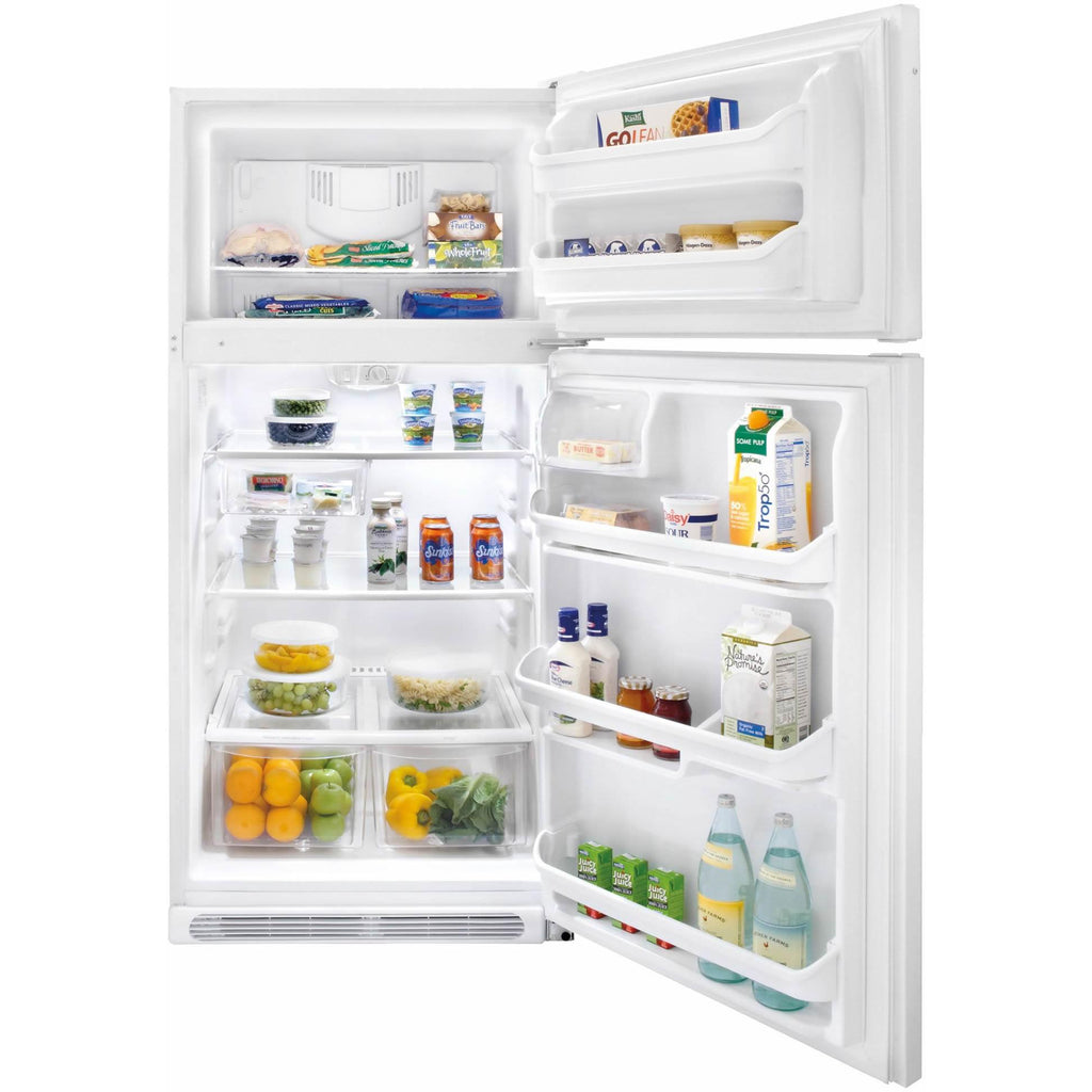  Frigidaire 30-inch, 18.2 cu. ft. Top Freezer Refrigerator FFHT1817LW IMAGE 3