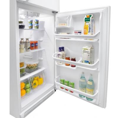  Frigidaire 30-inch, 18.2 cu. ft. Top Freezer Refrigerator FFTR1814LW IMAGE 3