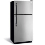  Frigidaire 28-inch, 16.5 cu. ft. Top Freezer Refrigerator with Ice and Water FFHT1725LS IMAGE 1