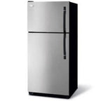 Frigidaire 28-inch, 16.5 cu. ft. Top Freezer Refrigerator FFHT1725LK IMAGE 1