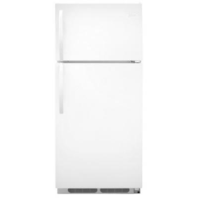  Frigidaire 28-inch, 16.5 cu. ft. Top Freezer Refrigerator FFTR1715LW IMAGE 1