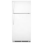  Frigidaire 28-inch, 16.5 cu. ft. Top Freezer Refrigerator FFTR1715LW IMAGE 1