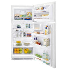  Frigidaire 28-inch, 16.5 cu. ft. Top Freezer Refrigerator FFTR1715LW IMAGE 2