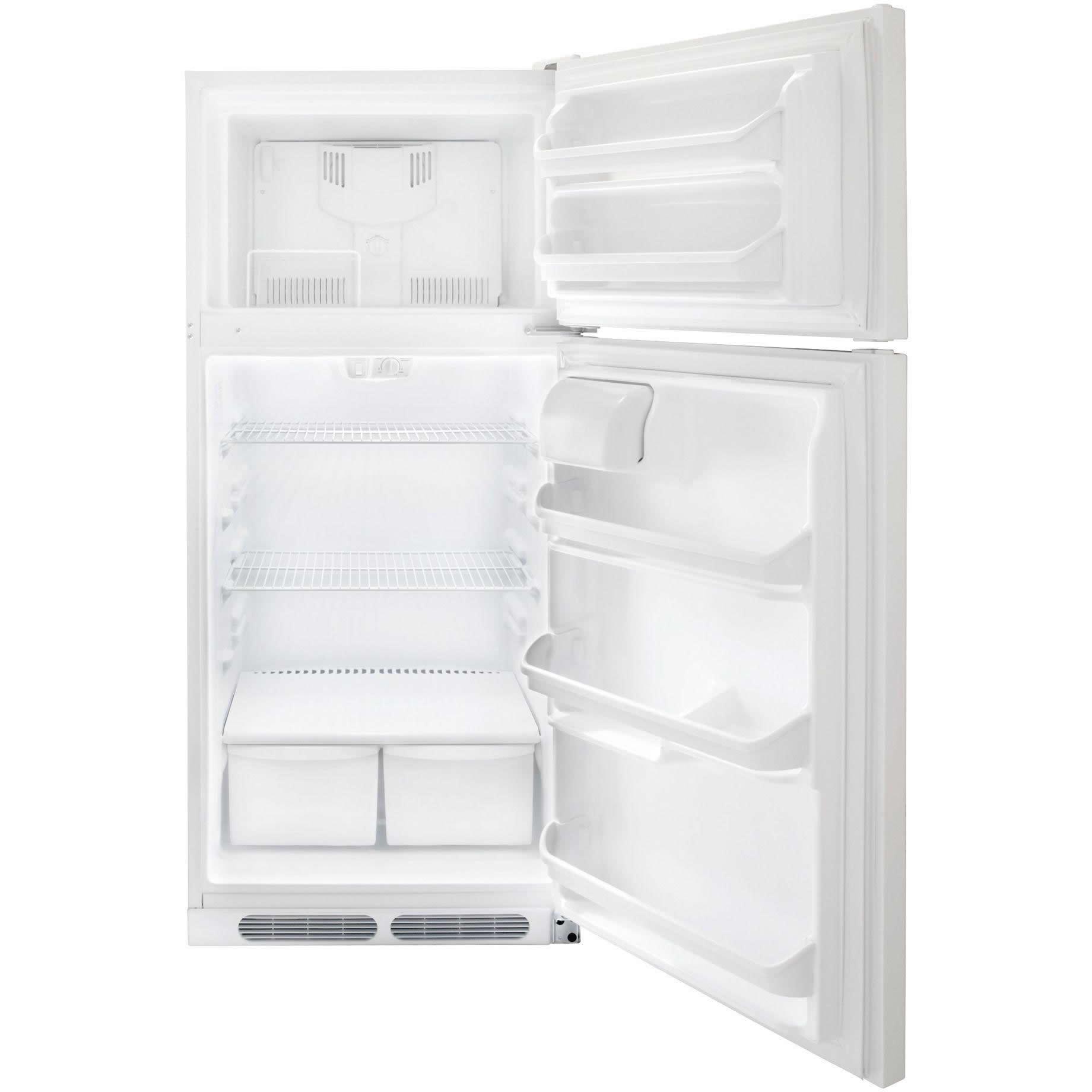  Frigidaire 28-inch, 16.5 cu. ft. Top Freezer Refrigerator FFTR1713LW IMAGE 2