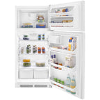  Frigidaire 28-inch, 16.5 cu. ft. Top Freezer Refrigerator FFTR1713LW IMAGE 3