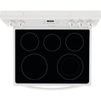  Frigidaire 30-inch Freestanding Electric Range with Even Baking Technology FCRE305CAWB BUILDER IMAGE 9