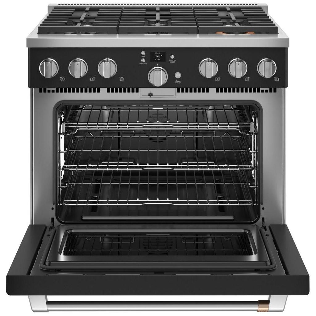  Café 36-inch Freestanding Gas Range with WI-FI Connect CGY366P3TD1 IMAGE 2