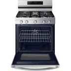  Samsung 30-inch Freestanding Gas Range with WI-FI Connect NX60A6711SS/AA IMAGE 6