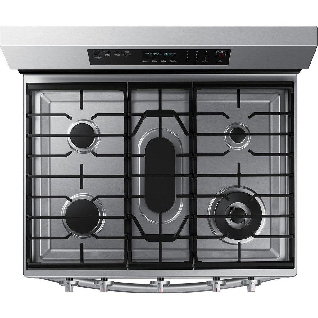  Samsung 30-inch Freestanding Gas Range with WI-FI Connect NX60A6711SS/AA IMAGE 9
