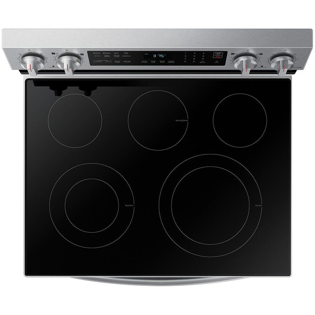  Samsung 30-inch Freestanding Electric Range with WI-FI Connect NE63A6511SS/AC IMAGE 8