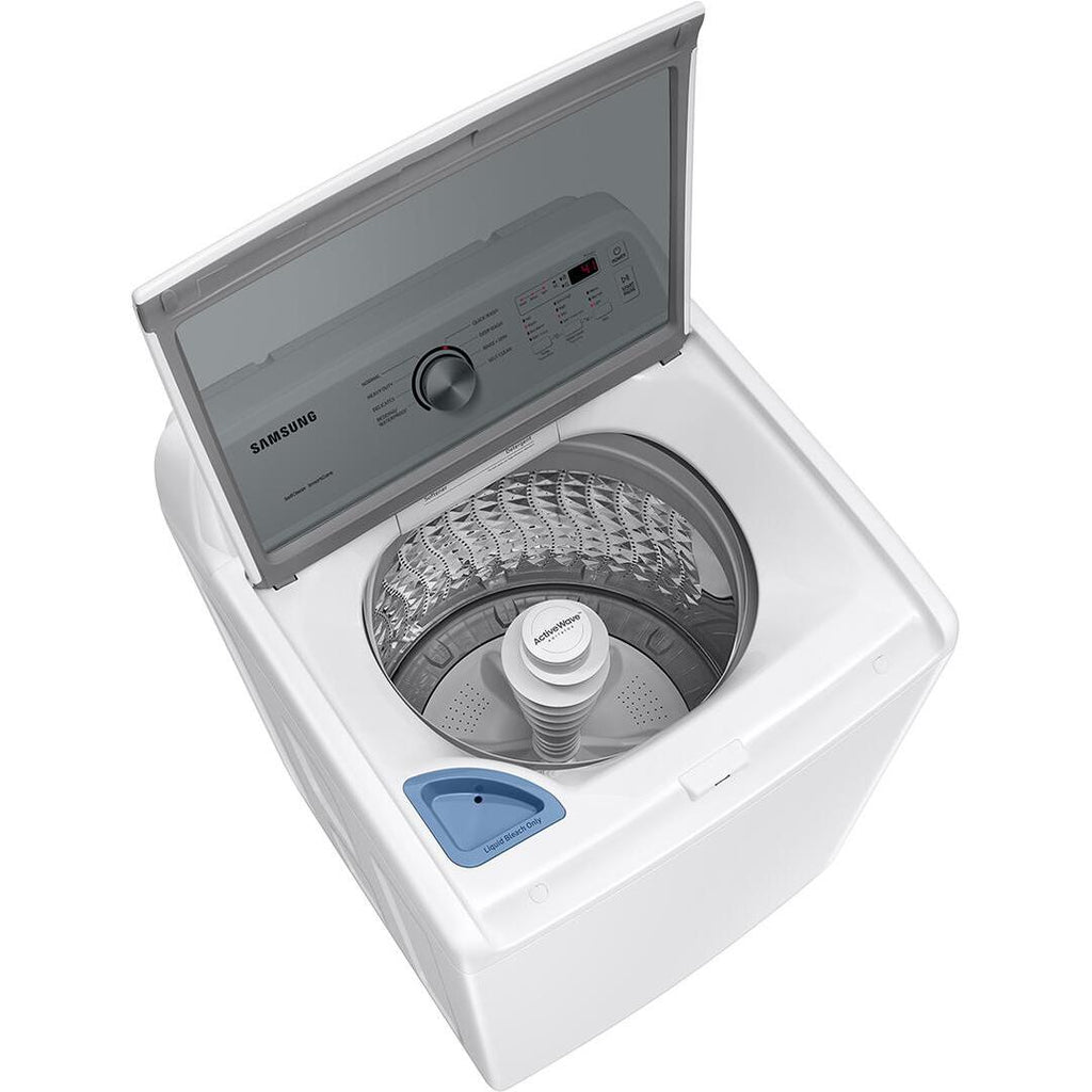  Samsung 5.0 cu.ft. Top Loading Washer with ActiveWave™ Agitator WA44A3205AW/A4 IMAGE 8