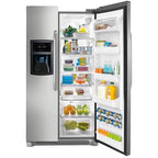  Frigidaire 36-inch, 22.6 cu. ft. Counter-Depth Side-by-Side Refrigerator with Ice and Water FFSC2323LS IMAGE 2