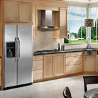  Frigidaire 36-inch, 22.6 cu. ft. Counter-Depth Side-by-Side Refrigerator with Ice and Water FFSC2323LS IMAGE 3