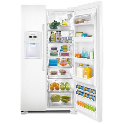  Frigidaire 36-inch, 22.6 cu. ft. Counter-Depth Side-by-Side Refrigerator with Ice and Water FFSC2323LP IMAGE 2