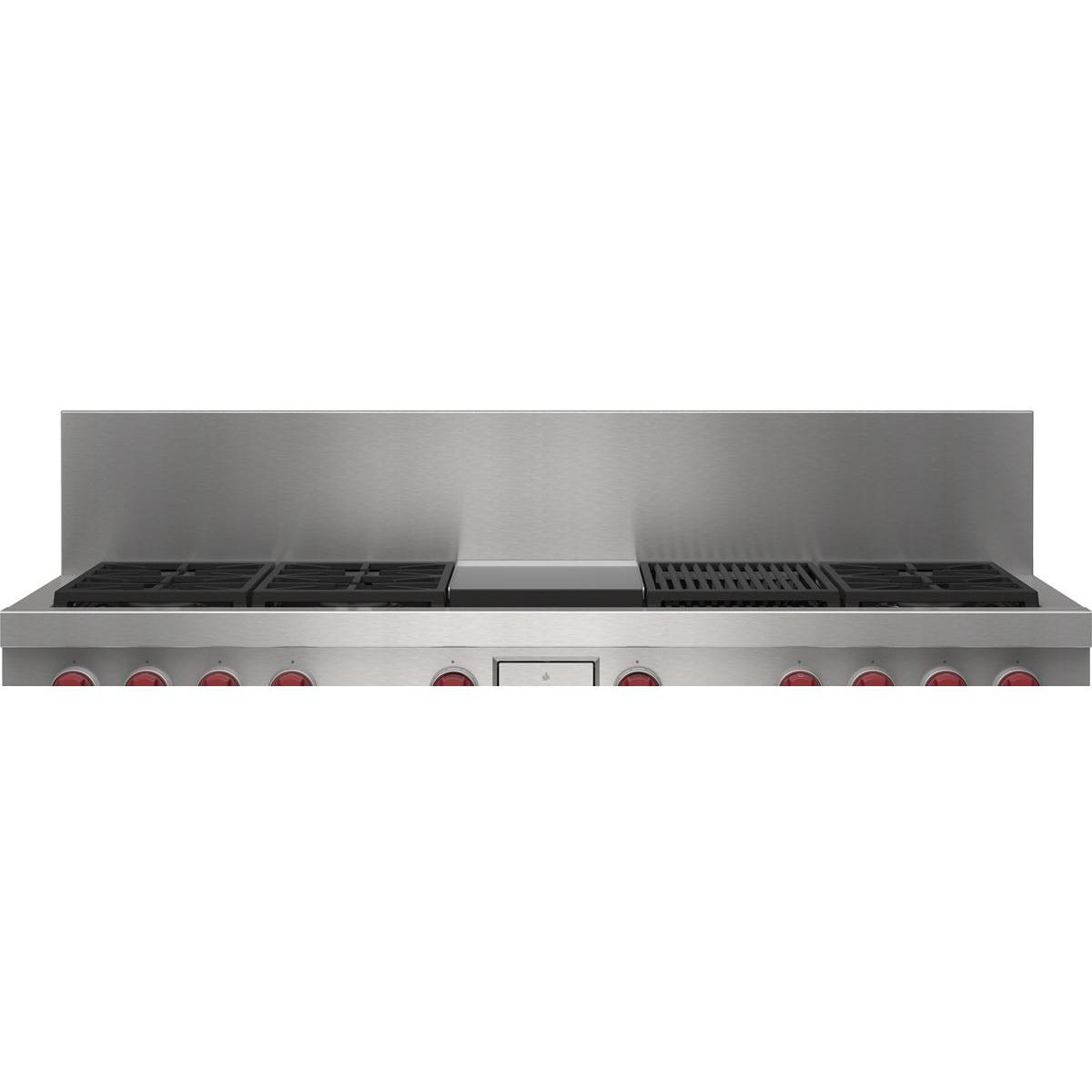  Wolf 60" x 10" Dual Fuel Range Riser 9016126 IMAGE 1
