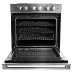  Blomberg 30-inch Slide-in Electric Induction Range with Convection Technology BIR34452CSS IMAGE 2