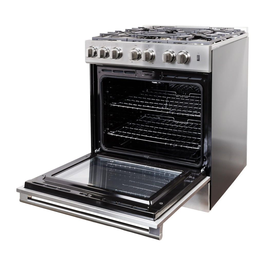  Blomberg 30-inch slide-in Gas Range with Convection Technology BGR30522CSS IMAGE 4