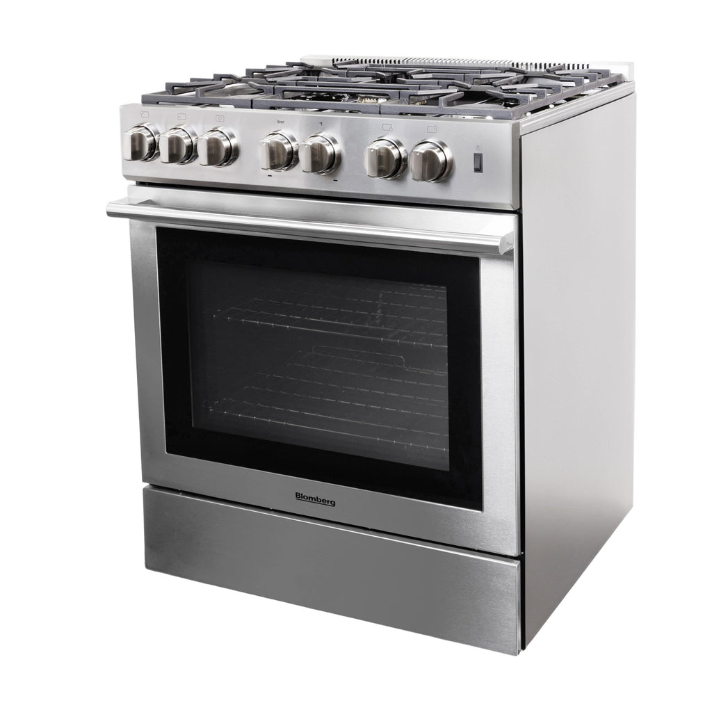  Blomberg 30-inch slide-in Gas Range with Convection Technology BGR30522CSS IMAGE 5