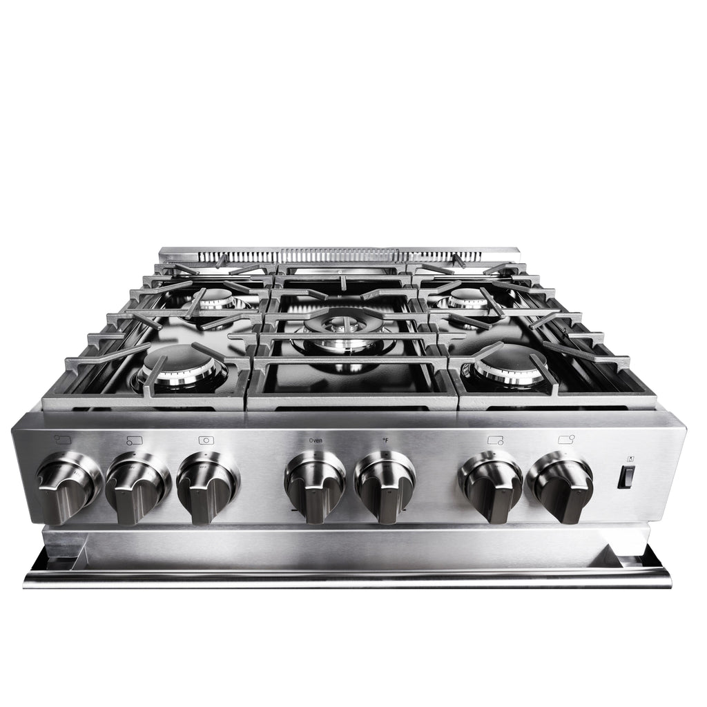  Blomberg 30-inch slide-in Gas Range with Convection Technology BGR30522CSS IMAGE 6